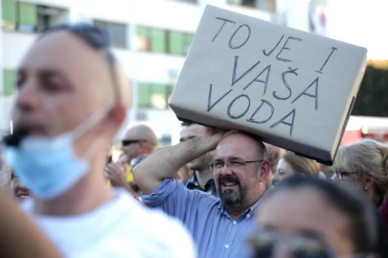 Prosvjed protiv asfaltne baze u Donjoj Lomnici