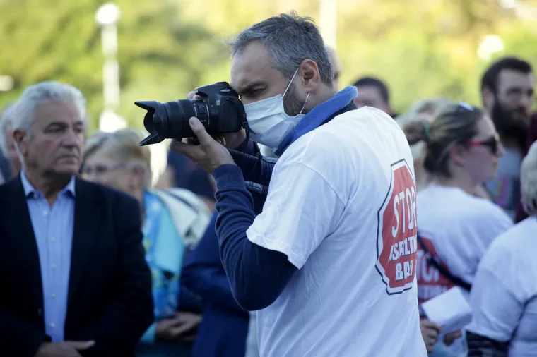 Prosvjed protiv asfaltne baze u Donjoj Lomnici