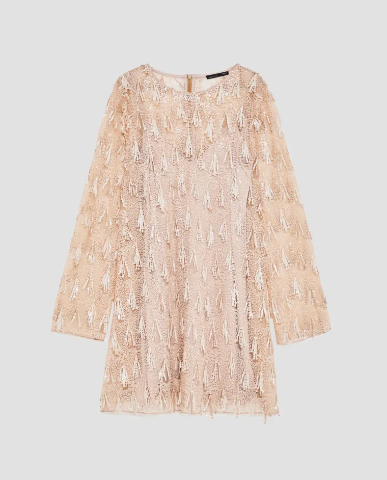 Haljina sa &scaron;ljokicama, Zara, 499,90 kuna