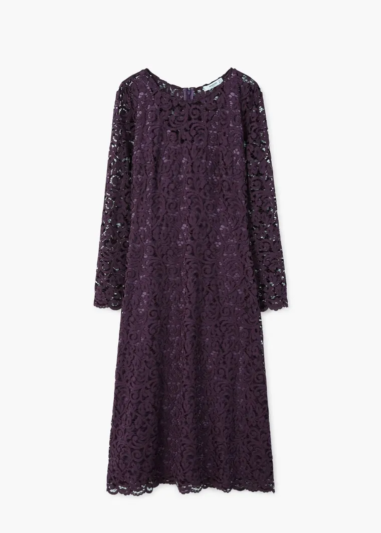 Haljina od guipure čipke, Mango, 699,90 kuna