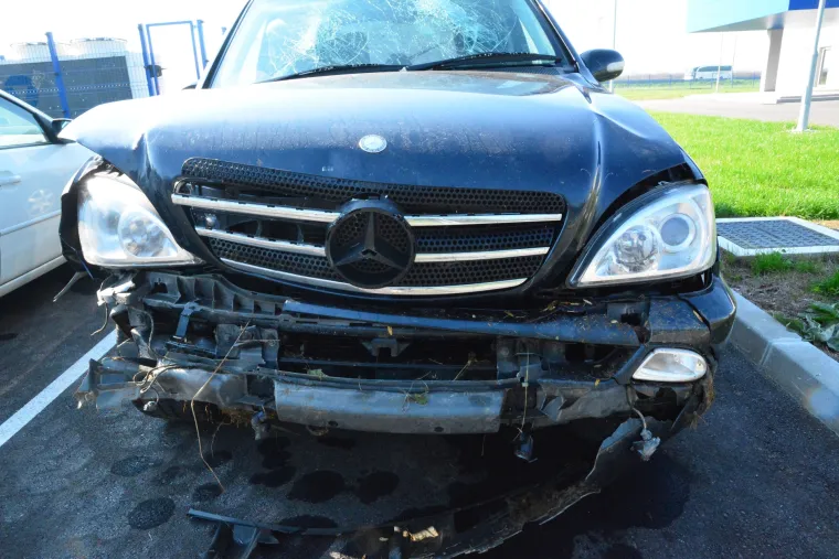 U policijskoj potjeri razbijen automobil u kojem su migranti bježali od policije