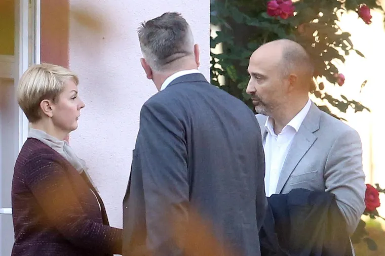 Dubravka Krklec, Mate Matić, Mislav Galić. 
Photo: Goran Stanzl/PIXSELL