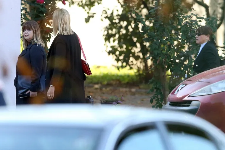 Odvjetnice Ljiljana Planinić, Laura Valković. 
Photo: Goran Stanzl/PIXSELL