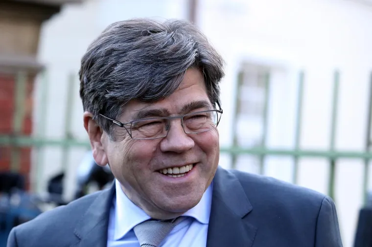 Odvjetnik Ante Todorića Rajko Čogurić. 
Photo: Goran Stanzl/PIXSELL