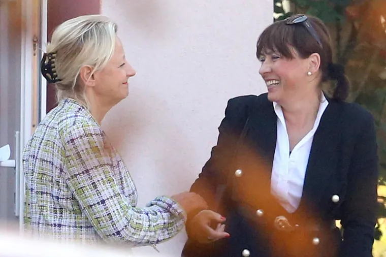 Ljerka Puljić, Ljiljana Planinić. 
Photo: Goran Stanzl/PIXSELL