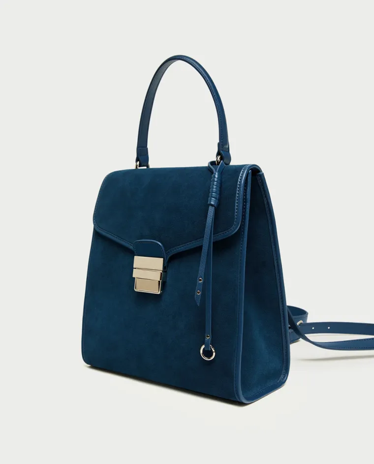 Ruksak od brušene kože, Zara, 449,90 kuna