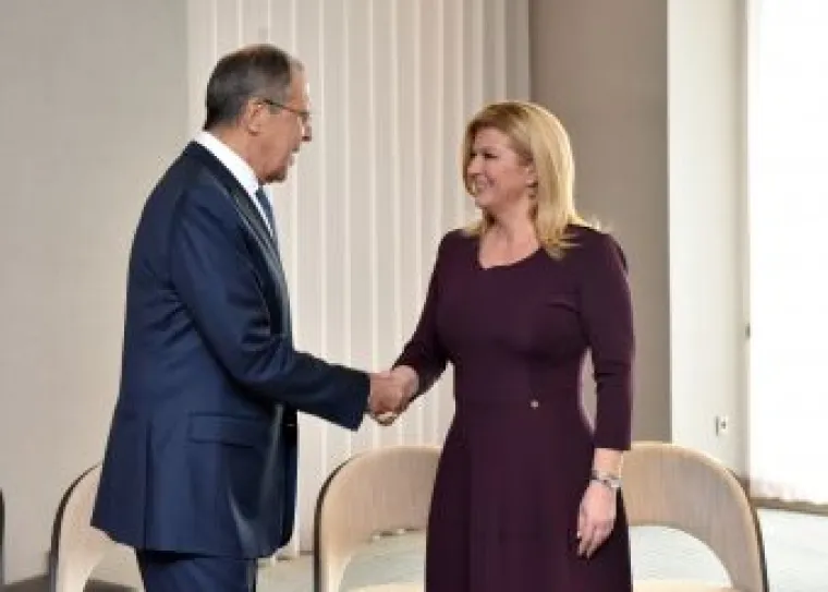Predsjednica stigla u Soči gdje se susrela s ruskim predsjednikom Vladimirom Putinom