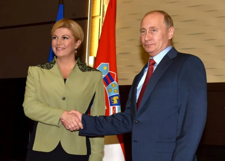 Predsjednica stigla u Soči gdje se susrela s ruskim predsjednikom Vladimirom Putinom