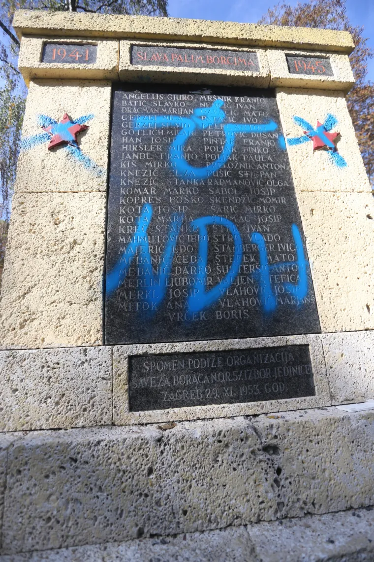 Nakon Lole Ribara, isaran je i spomenik palim borcima NOB-a