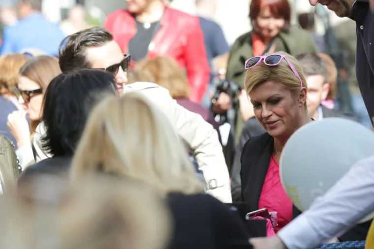 PREDSJEDNICA POPILA KAVU SA SUPRUGOM JAKOVOM NA &Scaron;PICI: U njihovom je dru&scaron;tvu bio i hrvatski Kralj za&scaron;titara