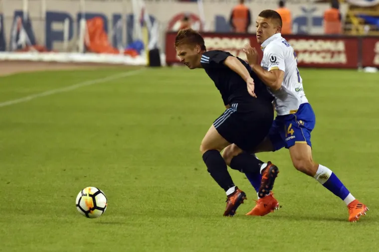 21.10.2017., Split - Nogometna utakmica 13. kola Hrvatski Telekom Prve lige, HNK Hajduk - GNK Dinamo. Armin Hodzic. Photo: Hrvoje Jelavic/PIXSELL