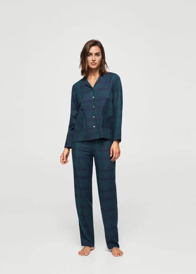 Gornji dio pidžame, Mango, 149,90 kuna;Donji dio pidžame, Mango, 149,90 kuna