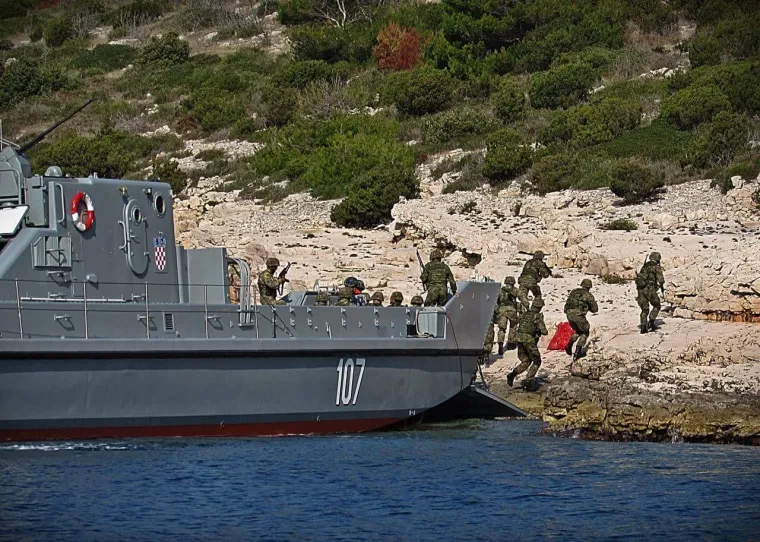 HARPUN 17: Spektakularna zajednička vojna vježba svih grana Hrvatske vojske