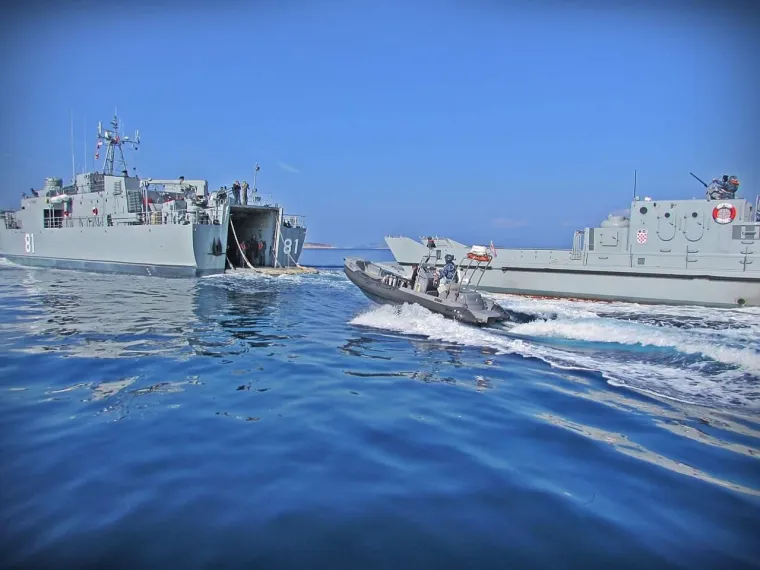 HARPUN 17: Spektakularna zajednička vojna vježba svih grana Hrvatske vojske