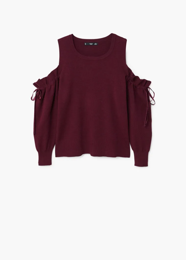 Kratki pulover otvorenih ramena, Mango, 199,90 kuna