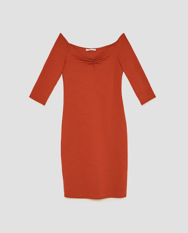 Haljina od pletiva s izrezom, Zara, 69,90 kuna