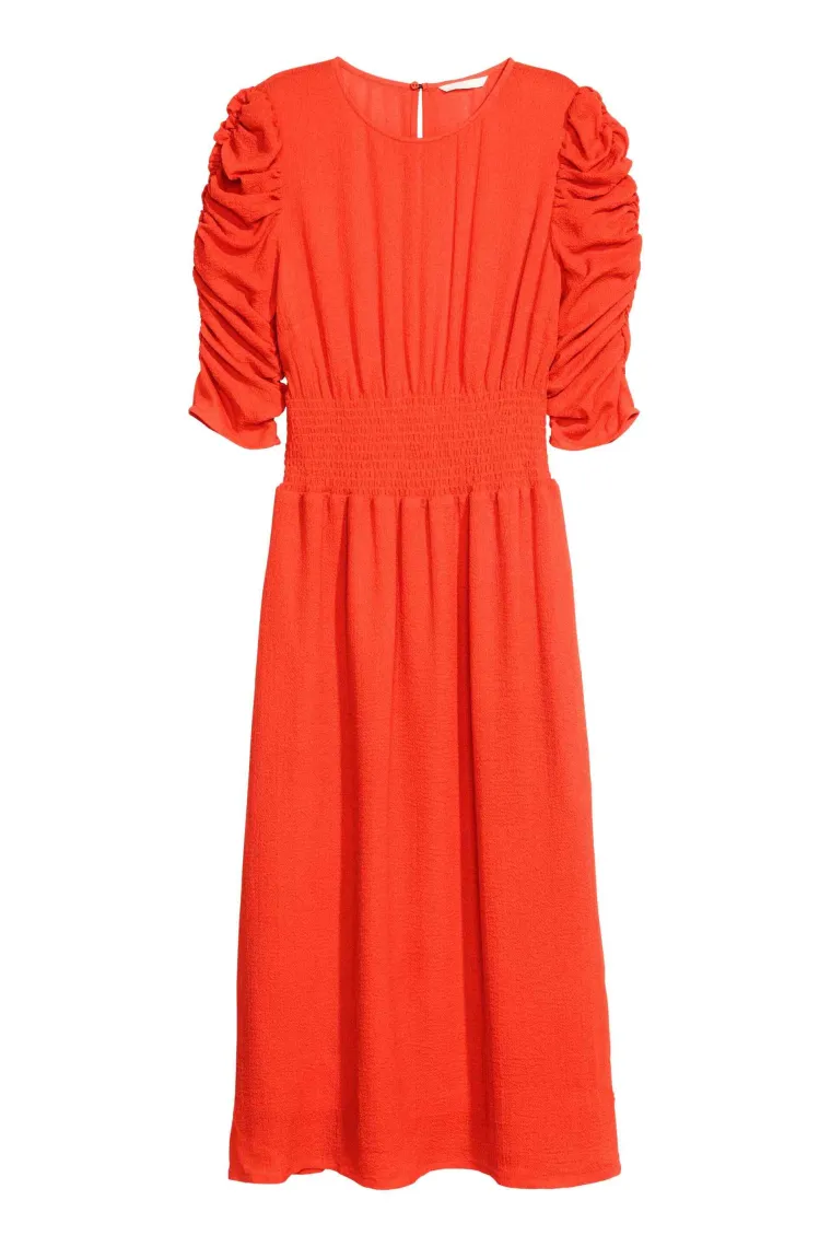 Haljina s nabranim rukavima, H&amp;M, 225,36 kuna