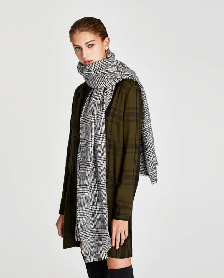 Karirani šal, Zara, 139,90 kuna