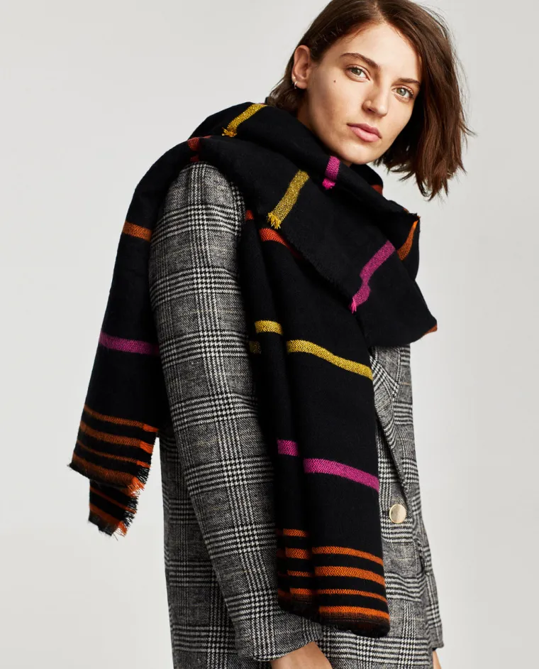 Šal s prugama, Zara, 139,90 kuna