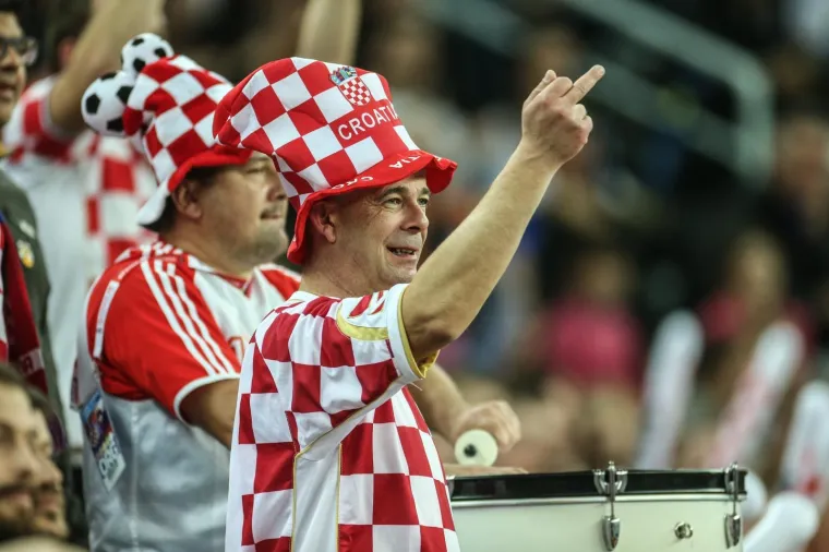 Arena Zagreb - prijateljska rukometna utakmica Hrvatska - Slovenija