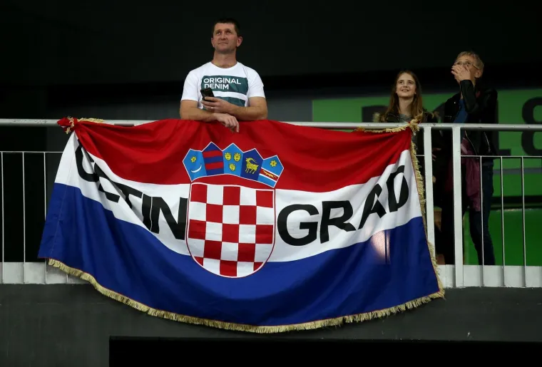 Arena Zagreb - prijateljska rukometna utakmica Hrvatska - Slovenija