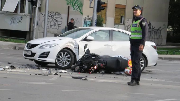 Prometna nesreća u Splitu