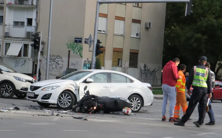 Prometna nesreća u Splitu