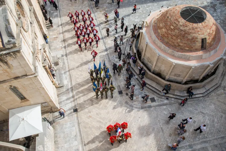 DUBROVNIK: 25. obljetnica vojno redarstvenih operacija Oslobođenje juga Hrvatske