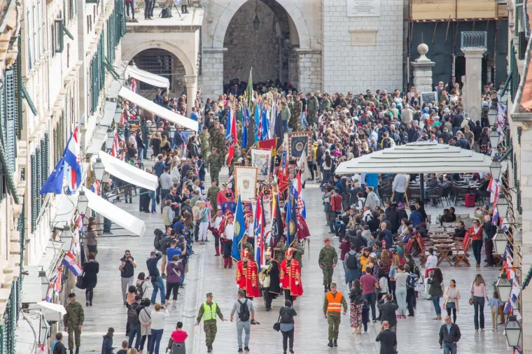 DUBROVNIK: 25. obljetnica vojno redarstvenih operacija Oslobođenje juga Hrvatske