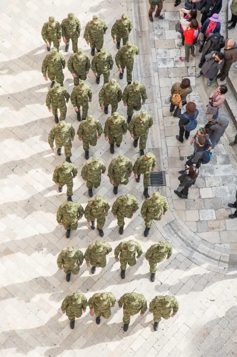 DUBROVNIK: 25. obljetnica vojno redarstvenih operacija Oslobođenje juga Hrvatske