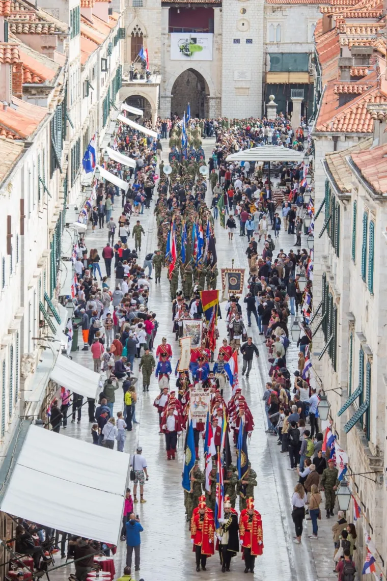 DUBROVNIK: 25. obljetnica vojno redarstvenih operacija Oslobođenje juga Hrvatske