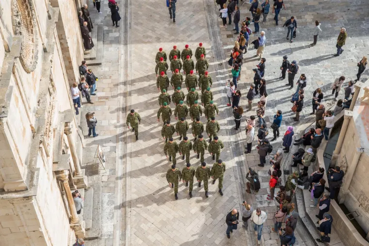 DUBROVNIK: 25. obljetnica vojno redarstvenih operacija Oslobođenje juga Hrvatske