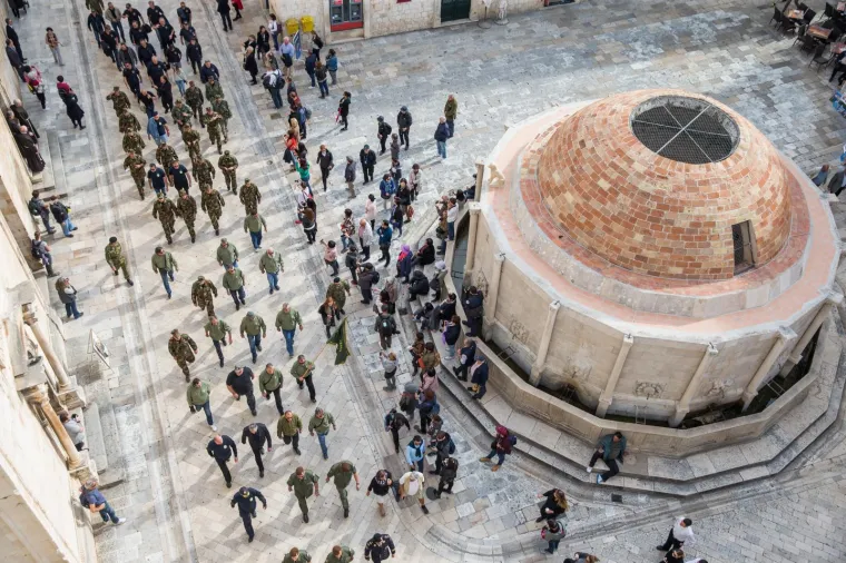 DUBROVNIK: 25. obljetnica vojno redarstvenih operacija Oslobođenje juga Hrvatske