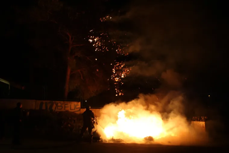 Vatrogasci na Meja&scaron;ima gasili dva kontejnera