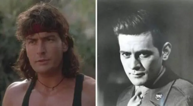 Charlie Sheen i Martin Sheen s 28 godina.