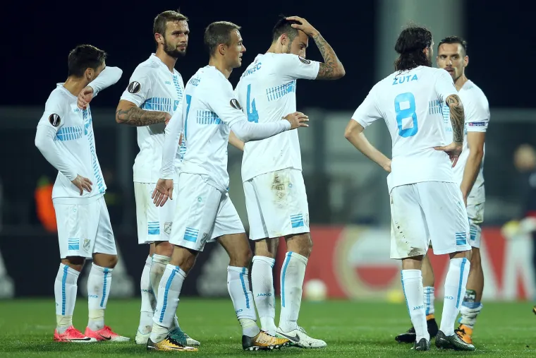 Gdje je zapelo? Tuga igrača Rijeka nakon visokog poraza od bečke Austrije