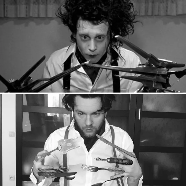 KRALJ JEFTINE ZABAVE: Radi kreativne kostime od stvari koje pronađe u kući i svejedno uspije nasmijati milijune