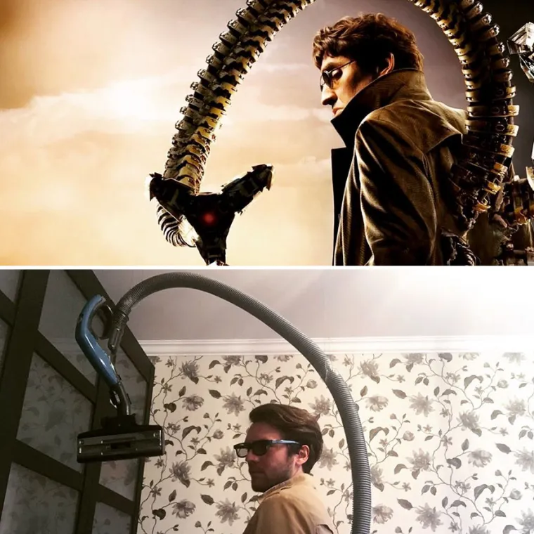 KRALJ JEFTINE ZABAVE: Radi kreativne kostime od stvari koje pronađe u kući i svejedno uspije nasmijati milijune