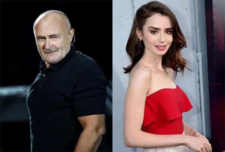 Lily Collins je kći Phila Collinsa