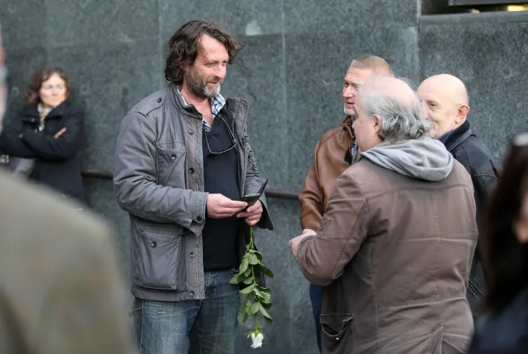 Posljednji ispraćaj glumca i redatelja Vlade &Scaron;tefančića na Krematoriju