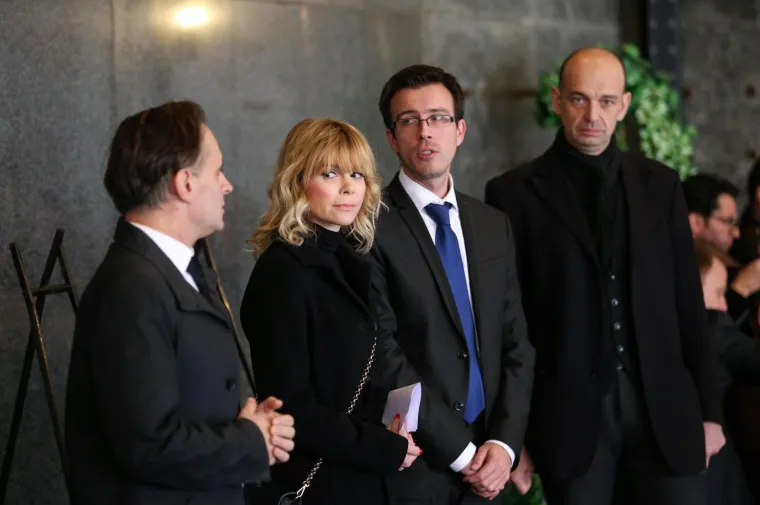 Posljednji ispraćaj glumca i redatelja Vlade &Scaron;tefančića na Krematoriju