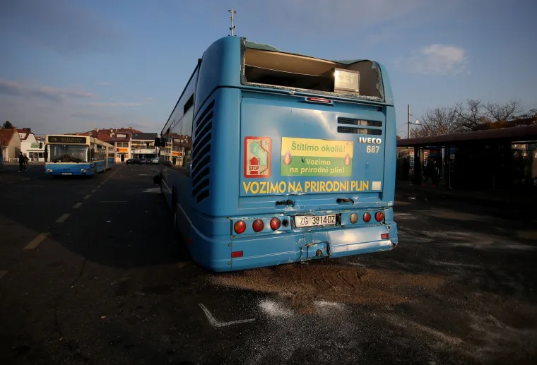 Sudar ZET-ovih autobusa