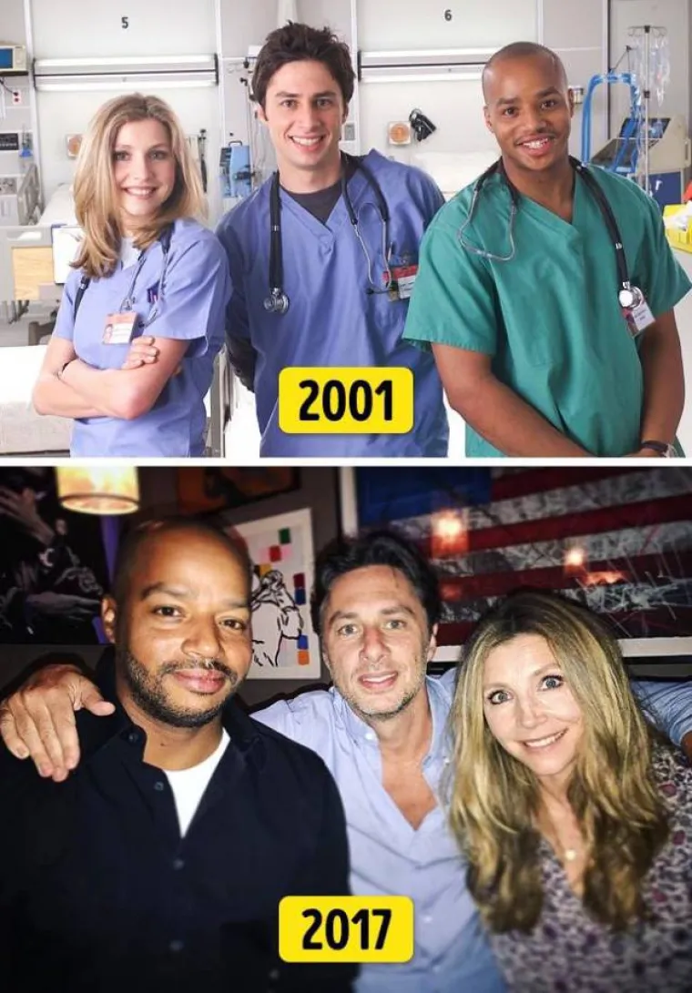 PREPOZNAJETE LI GLUMCE VA&Scaron;IH OMILJENIH SERIJA I FILMOVA? Ponovno se okupile glumačke postave, neke nećete prepoznati