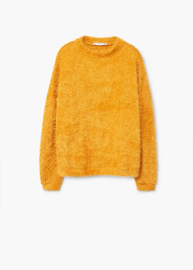 Čupavi, žuti džemper, Mango, 249,90 kuna