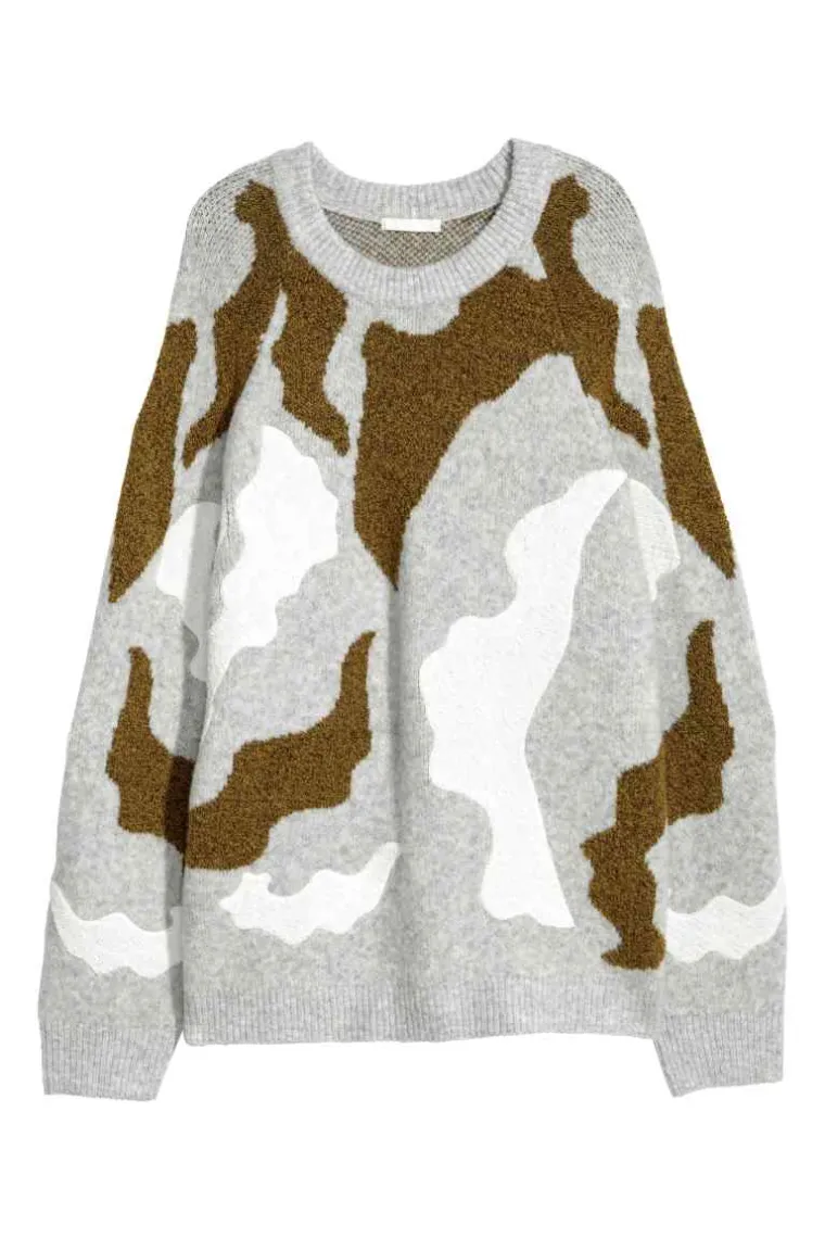 Džemper zanimljivog uzorka, H&amp;M, 376,20 kuna