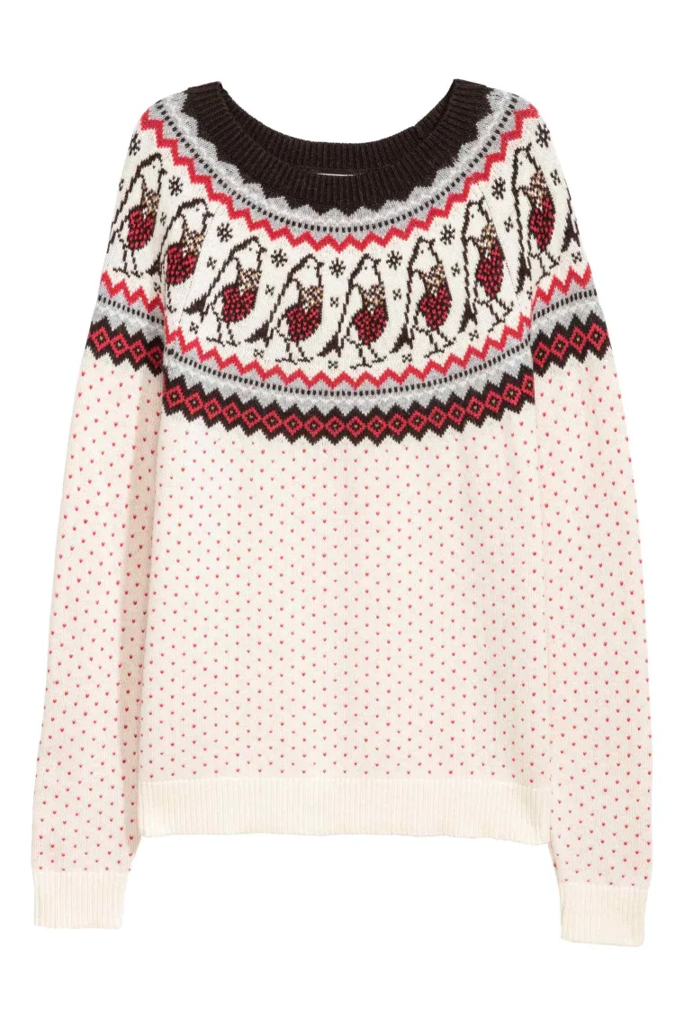 Džemper s motivima ptica, H&amp;M, 188,06 kuna