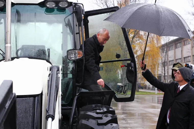 Primopredaja opreme i taktičkog sustava za proči&scaron;ćavanje vode iz donacije Vlade SAD-a