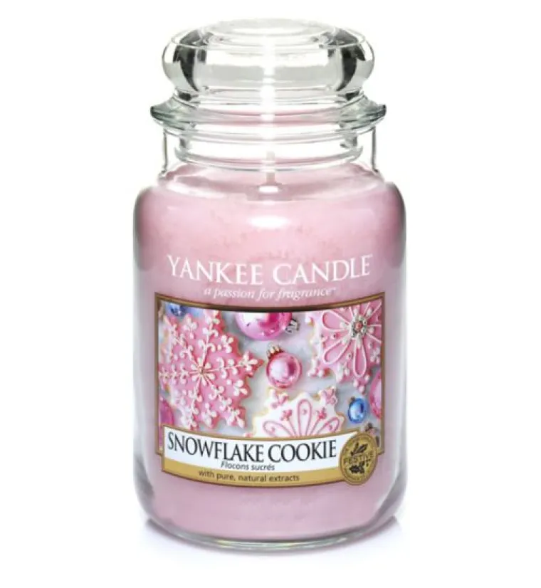 Yankee svijeća Snowflake cookie, Miris Prirode, 185,00 kuna (L veličina)