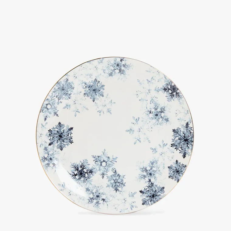 Tanjur s otiskom snježnih pahulja, 49,00 kuna