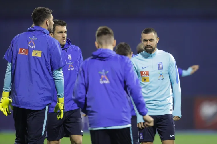 GRCI ODRADILI TRENING NA MAKSIMIRU: Pogledajte kako se suparnici Vatrenih pripremaju za prvi ogled